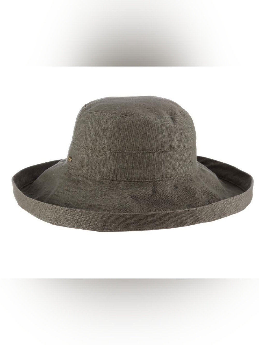 Scala Olive Green Wide Brim Sun Hat
